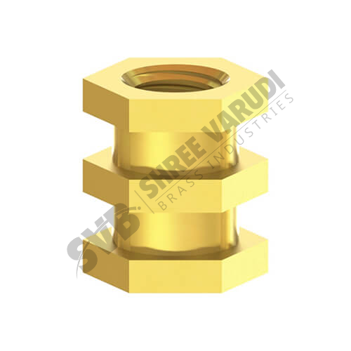 Brass Hex Inserts