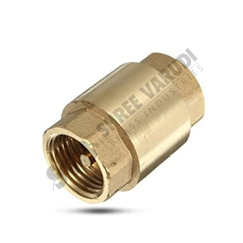 Brass Vertical Check Valve 2